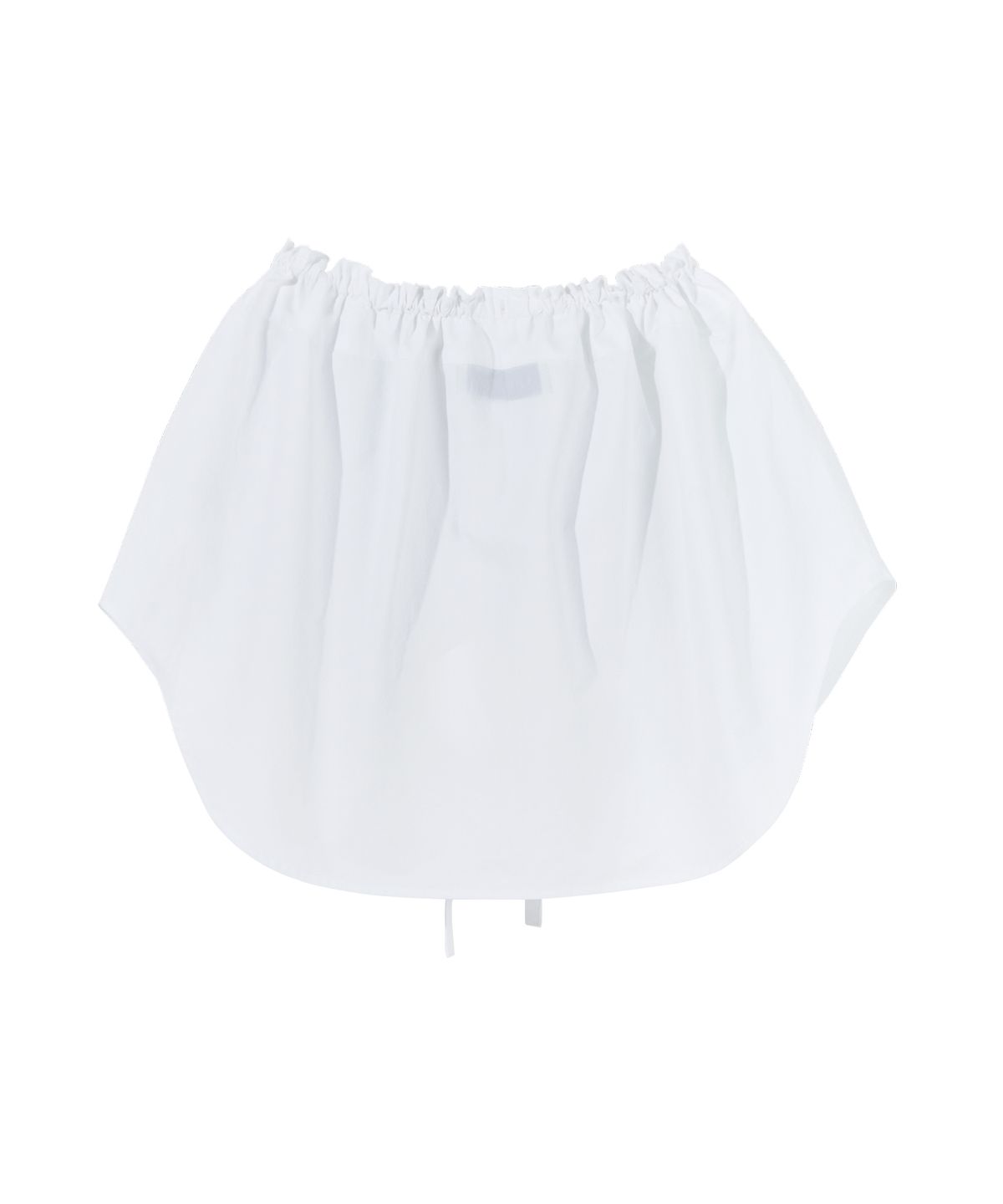 경(GYEONG) Mini Shirt Skirt_White