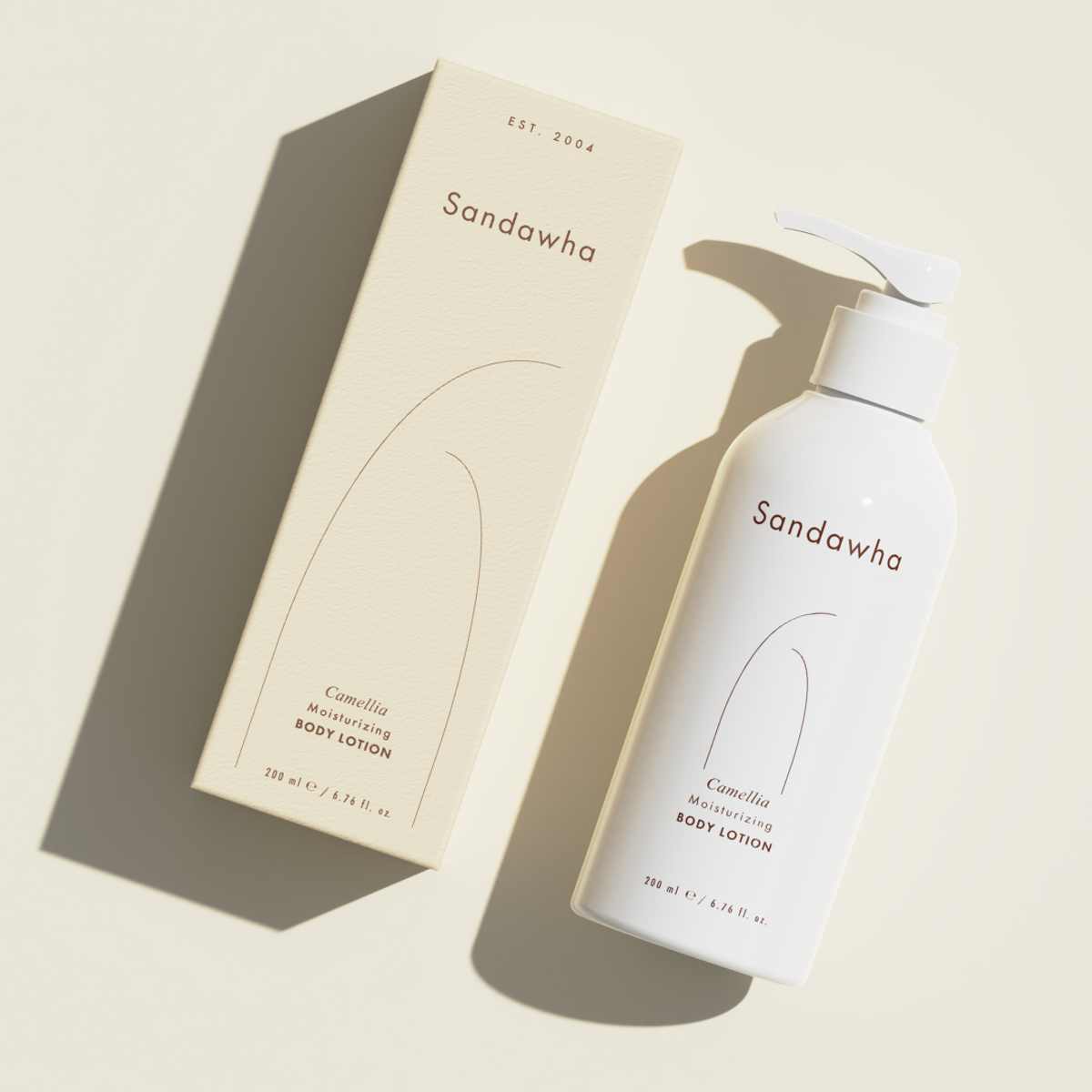 산다화(SANDAWHA) 카멜리아 모이스춰라이징 바디로션 200ml