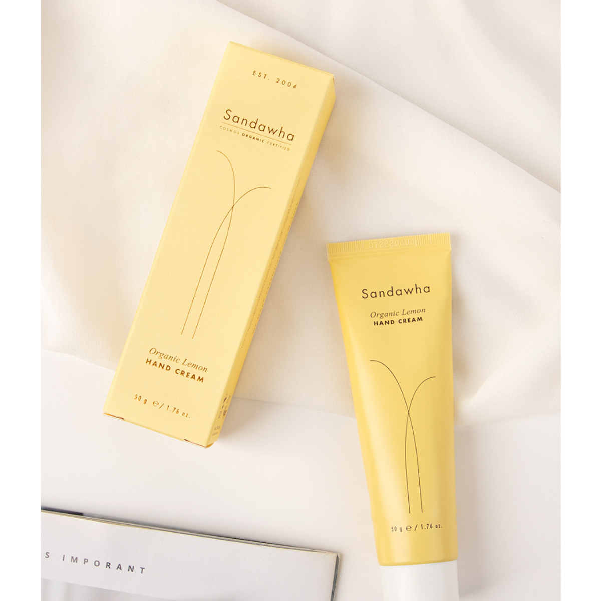 산다화(SANDAWHA) 유기농 레몬 핸드크림 50g