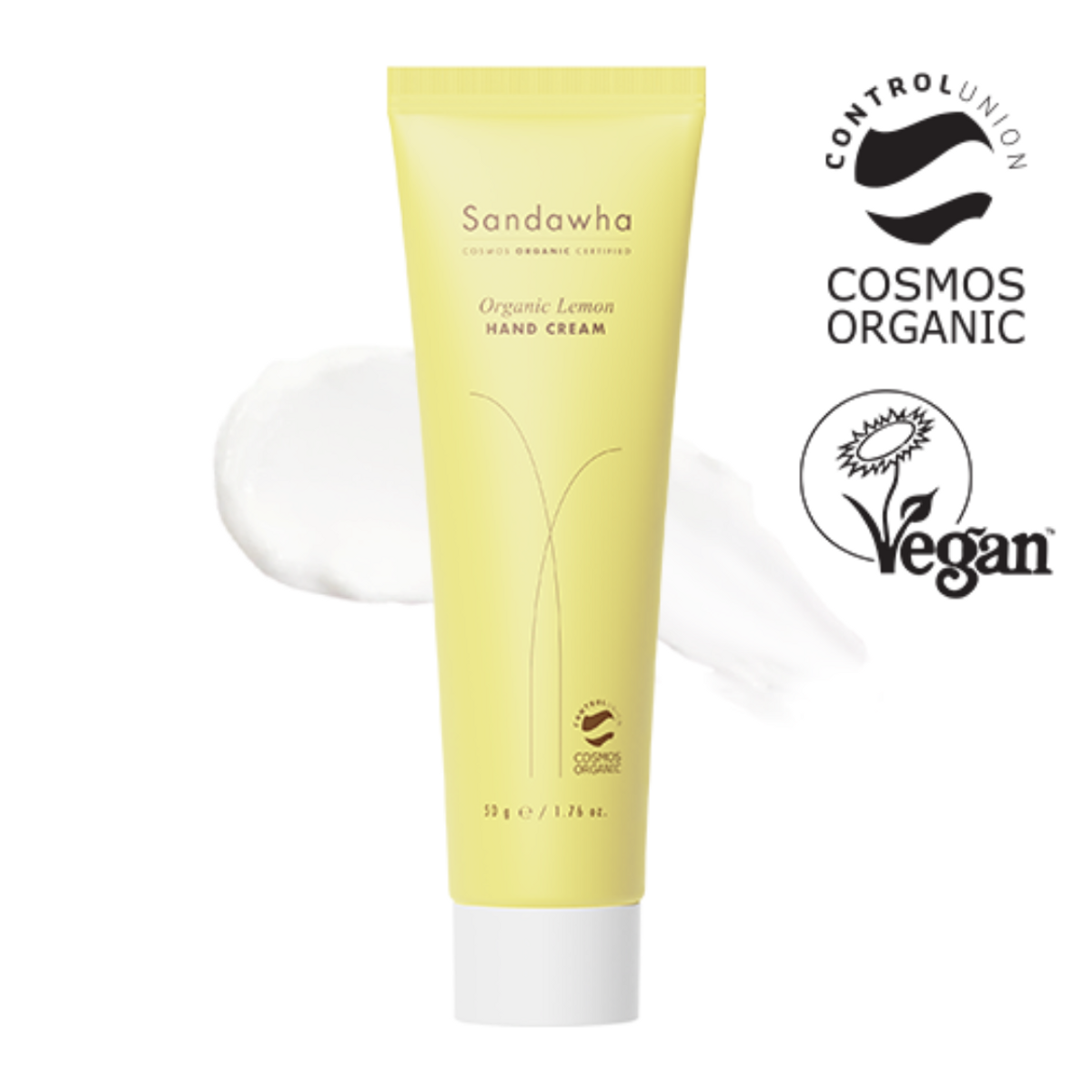산다화(SANDAWHA) 유기농 레몬 핸드크림 50g
