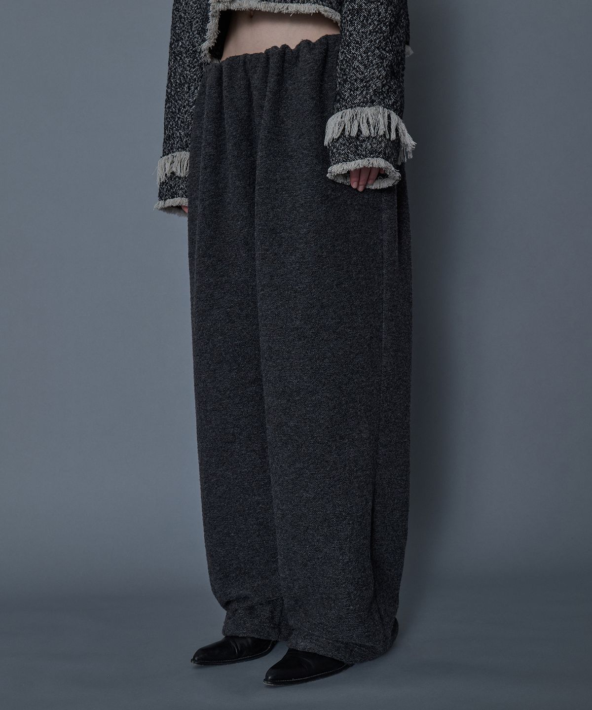 경(GYEONG) Puff Pants_Gray