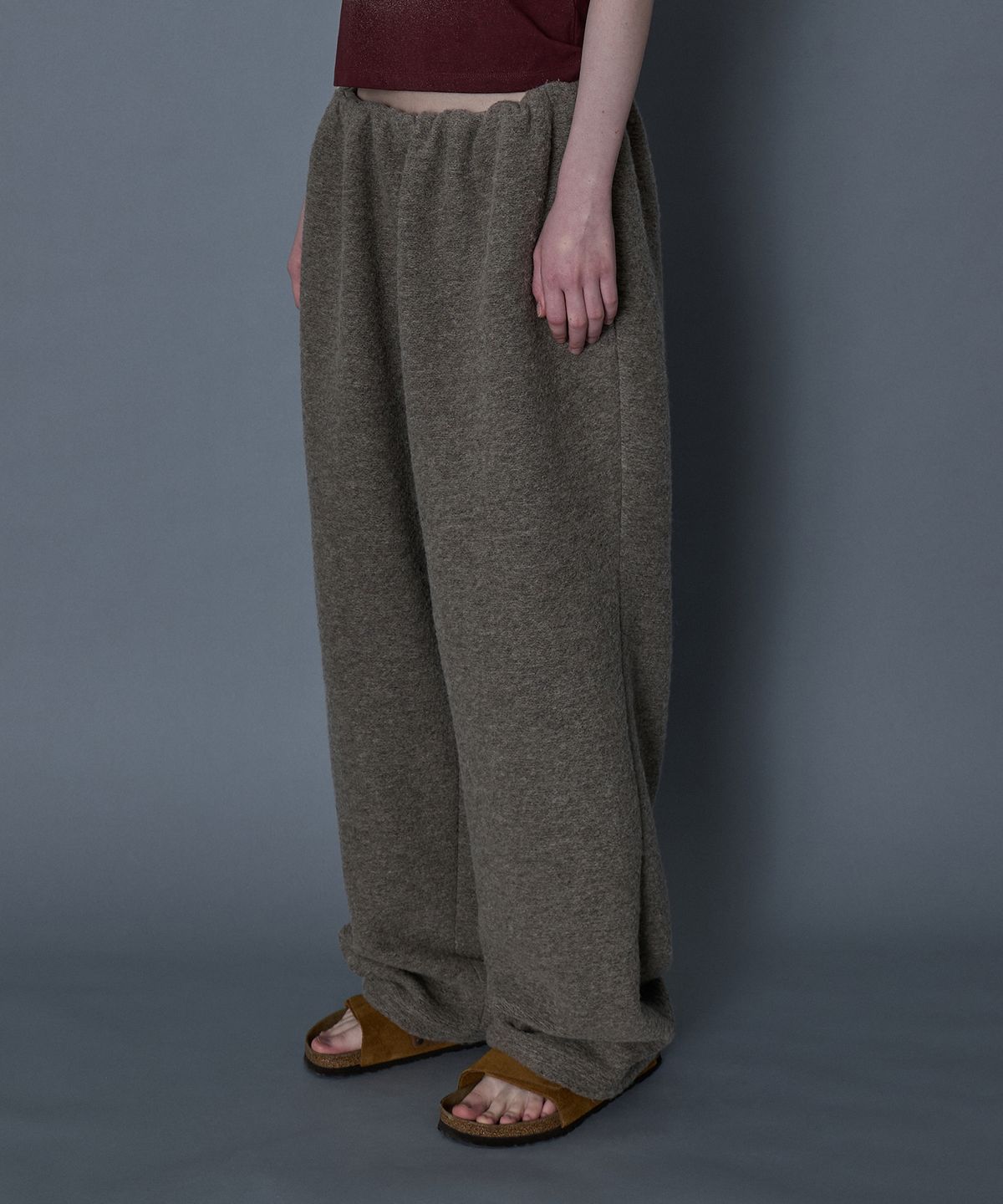 경(GYEONG) Puff Pants_Light Brown