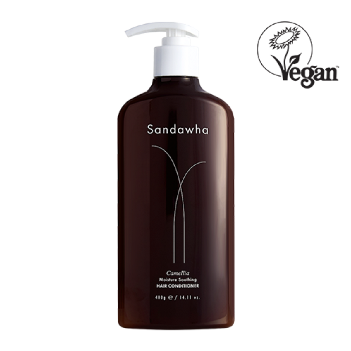 산다화(SANDAWHA) 카멜리아 모이스춰 수딩 헤어 컨디셔너 400ml