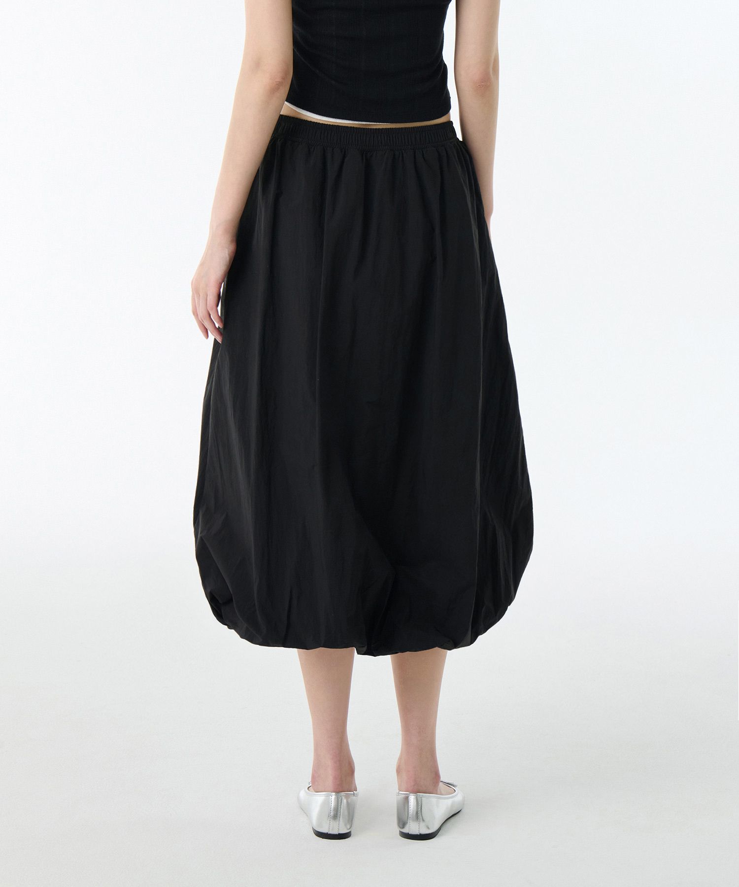 スカート musinsastandardwoman Women's Balloon Banding Long Skirt Gunm MUSINSA公式 | MUSINSA STANDARD WOMAN Women's Balloon Banding