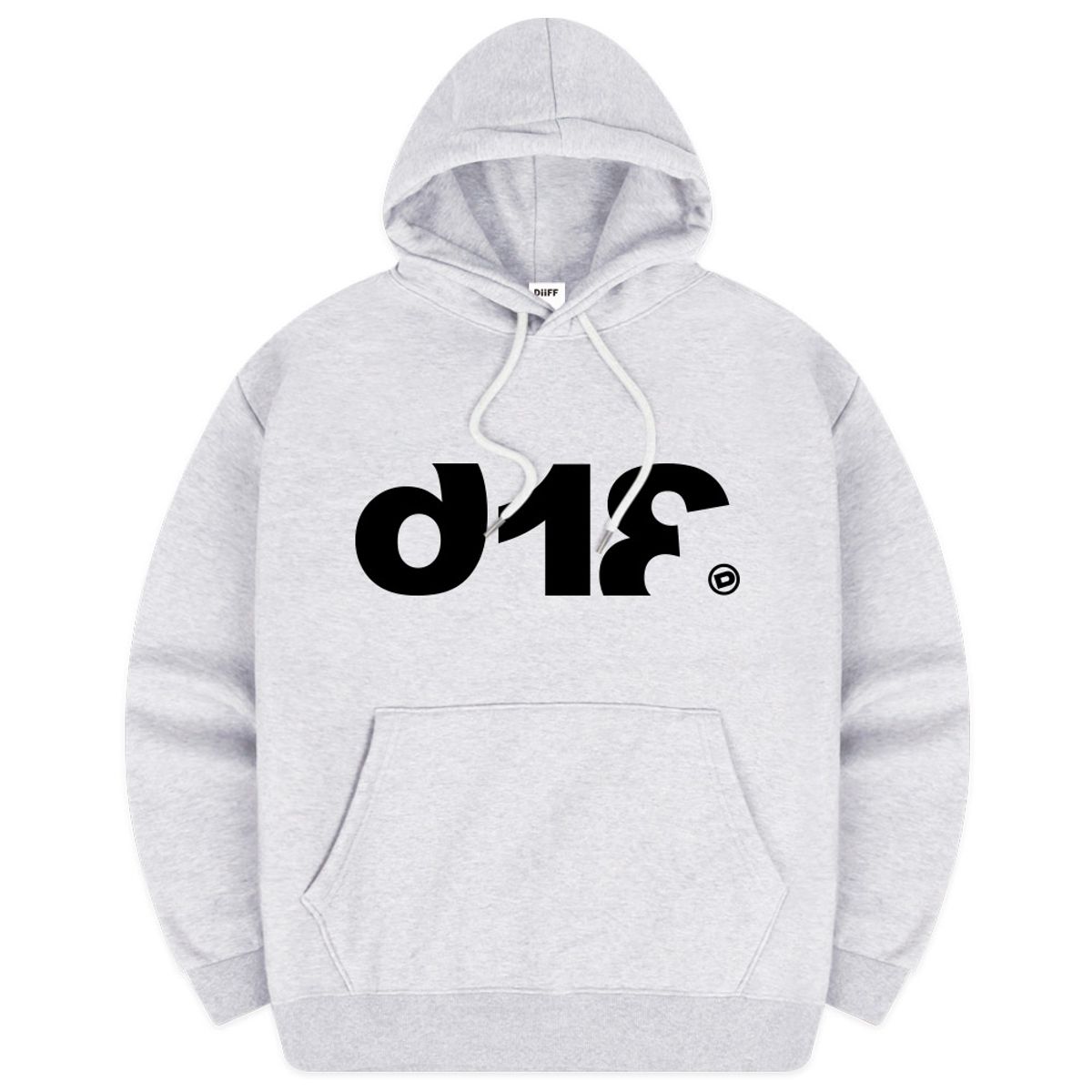 디프(DIIFF) 엑스트라볼드넘버 오버핏 후드티셔츠 6 Color [DIFI_0012]
