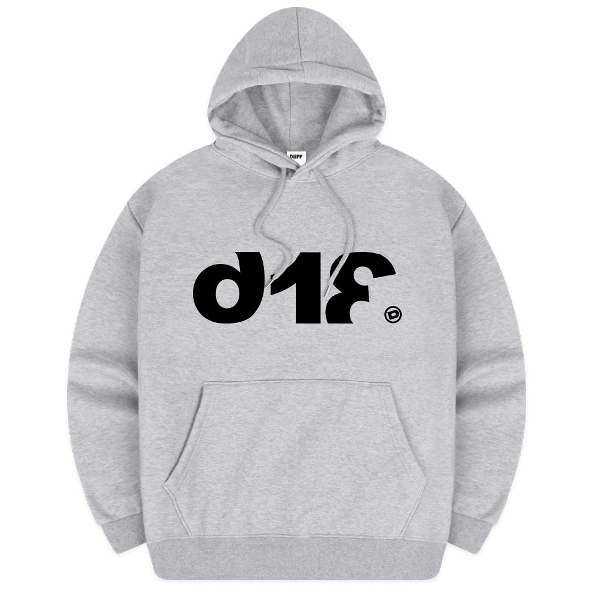 디프(DIIFF) 엑스트라볼드넘버 오버핏 후드티셔츠 6 Color [DIFI_0012]