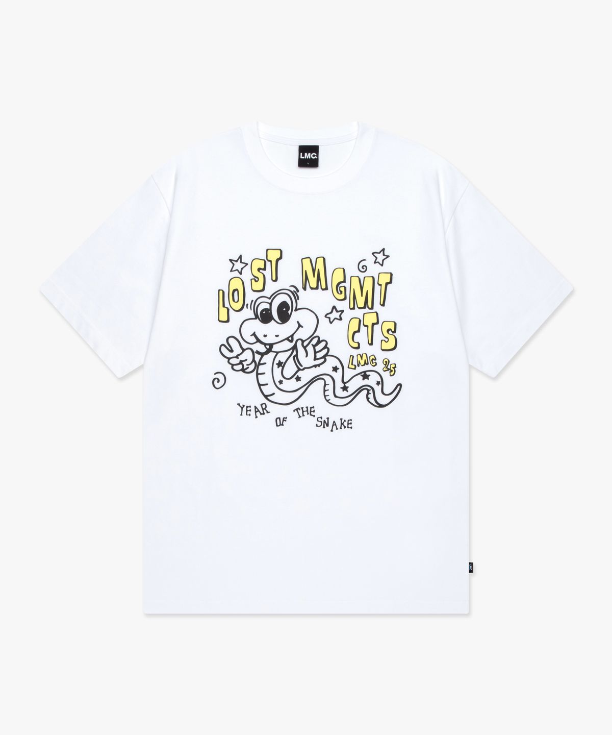 엘엠씨(LMC) SNAKE TEE white