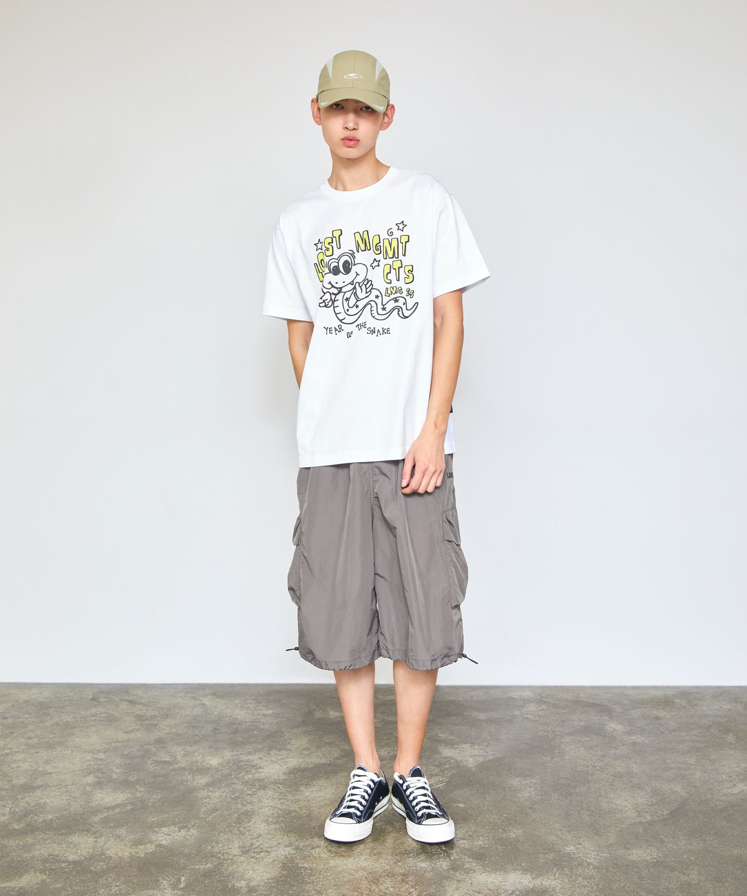 MUSINSA | LMC SNAKE TEE white