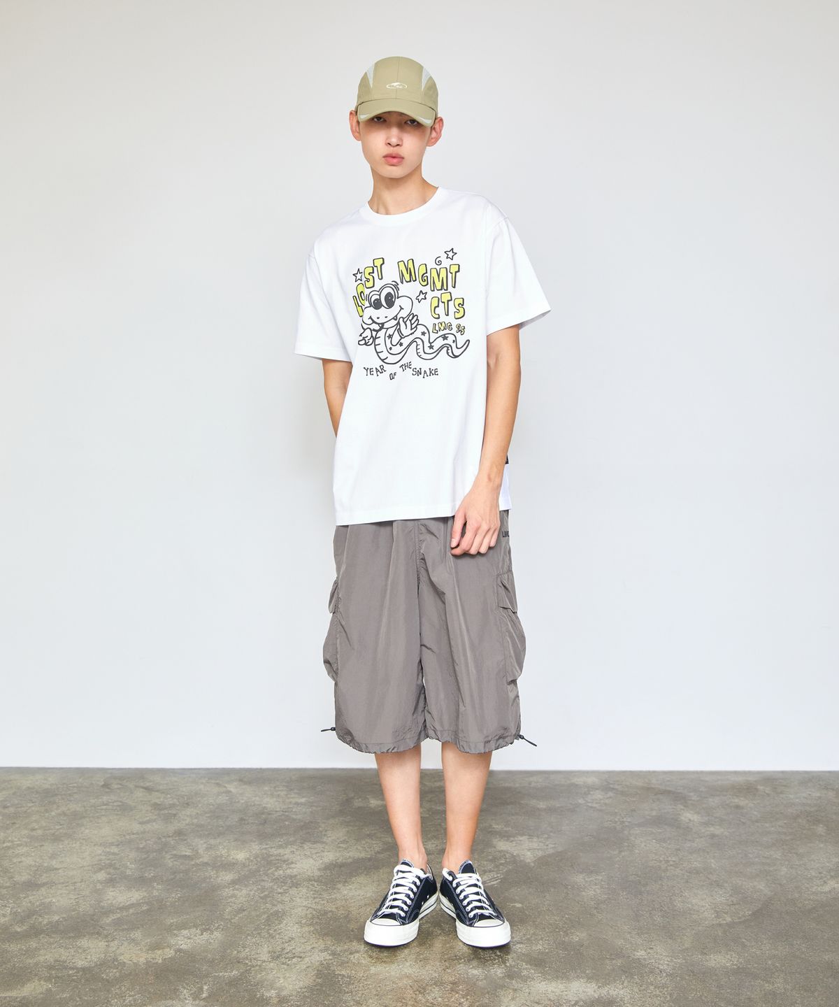 엘엠씨(LMC) SNAKE TEE white