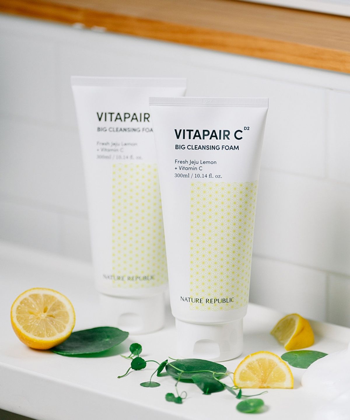 네이처리퍼블릭(NATURE REPUBLIC) [SET] 비타페어C 잡티세럼 90ml 대용량 기획세트+빅 폼 클렌징 300ml