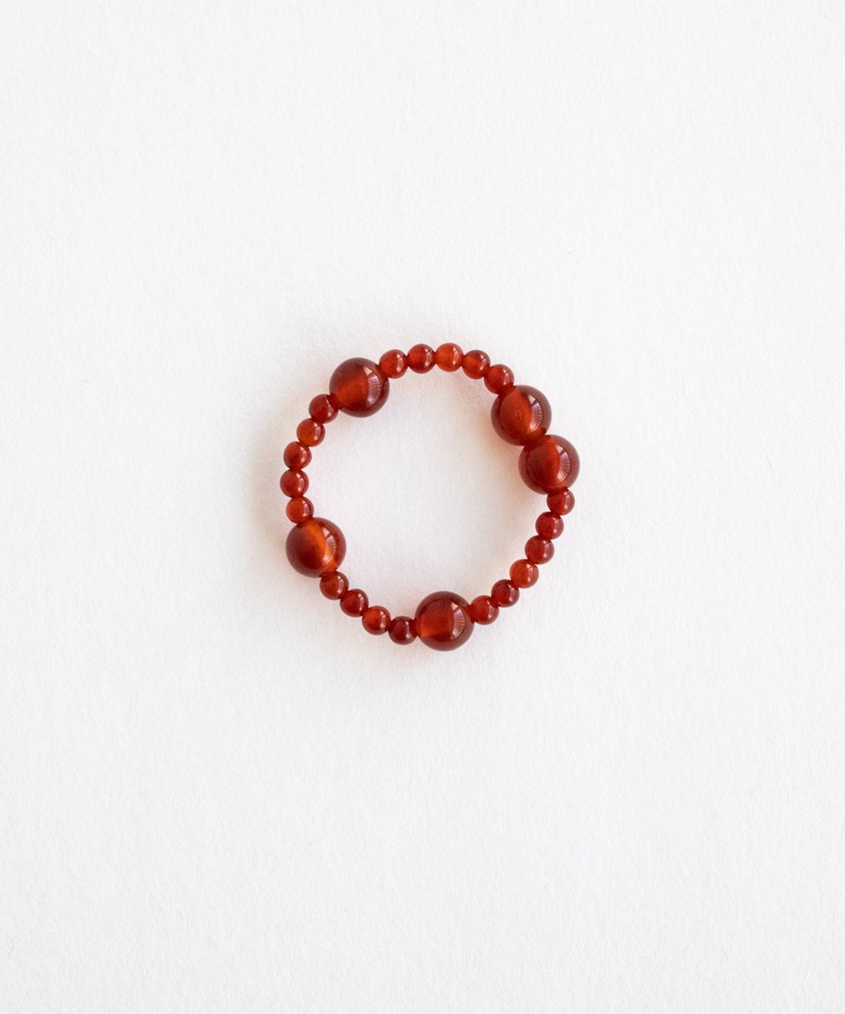 메리모티브(MERRYMOTIVE) Red gemstone ring
