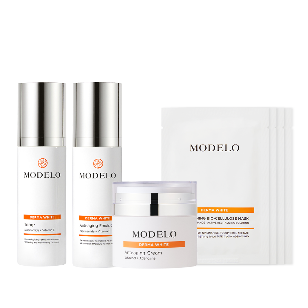 모델로(MODELO) 더마 화이트 4종세트