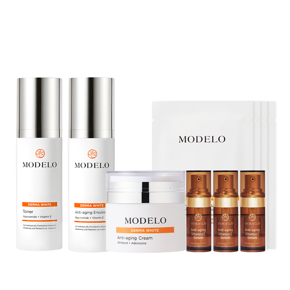 모델로(MODELO) 더마 화이트 5종세트