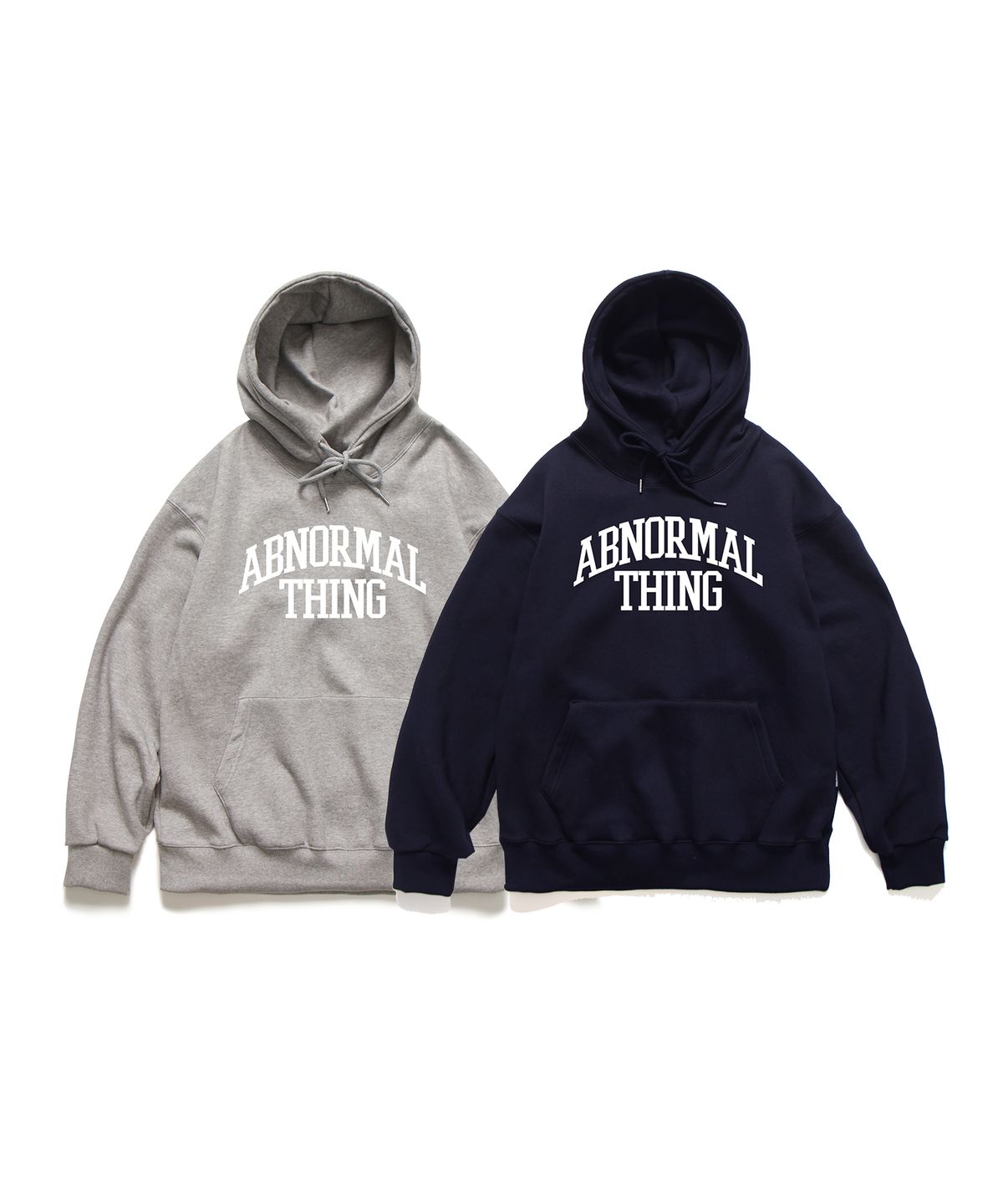 앱놀머씽(ABNORMALTHING) ABB 루즈핏 후드 그레이 (ABB HOOD GREY)