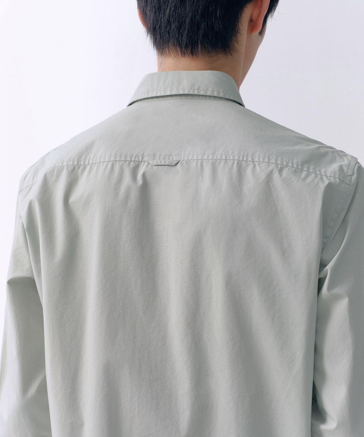 무신사 스탠다드(MUSINSA STANDARD) 베이식 워시드 포플린 셔츠 [더스티 민트]