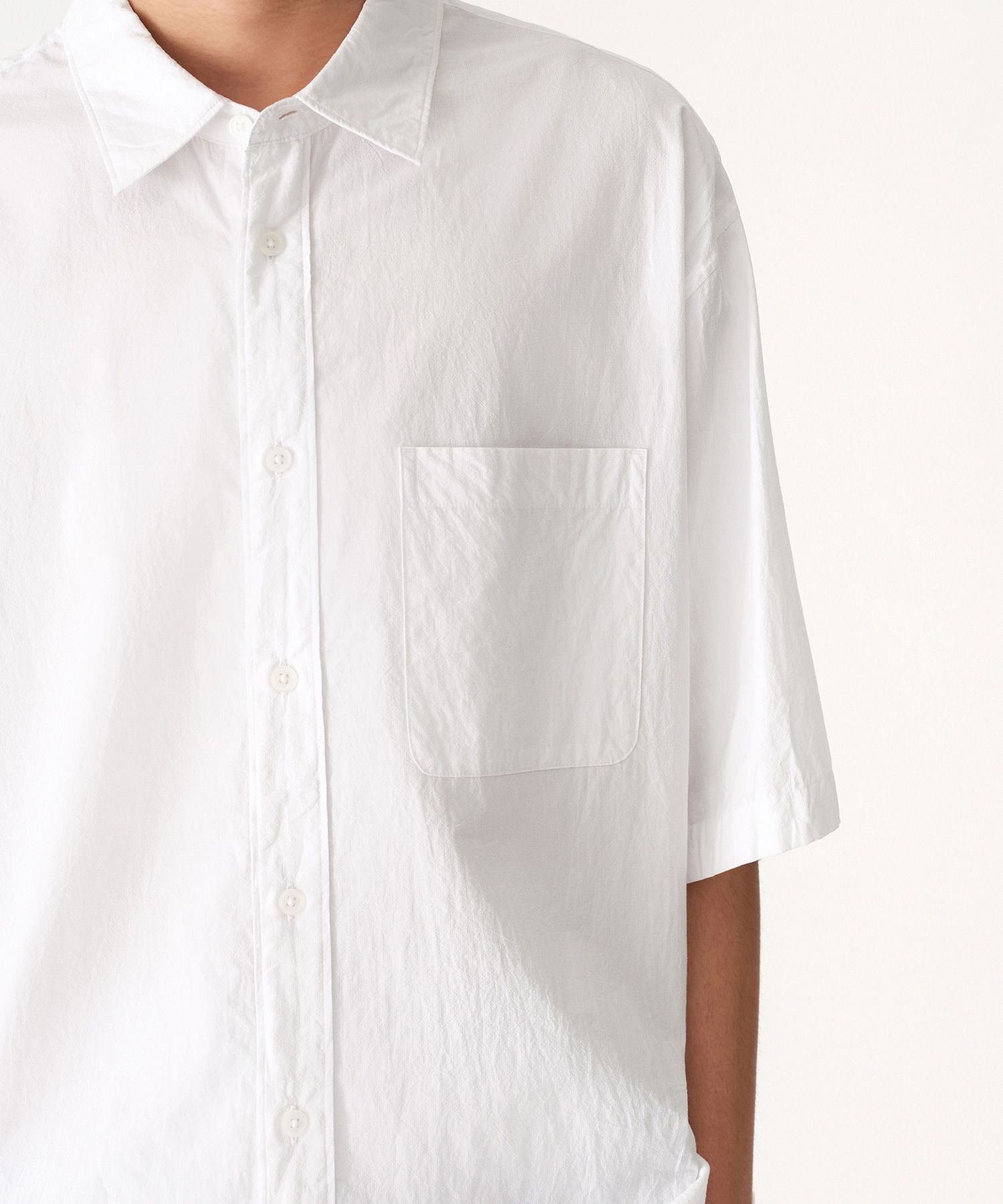 ★MUSINSA STANDARD★ Relaxed Micro Seersucker Shirt White MM MUSINSA | MUSINSA STANDARD Relaxed Micro Seersucker Short