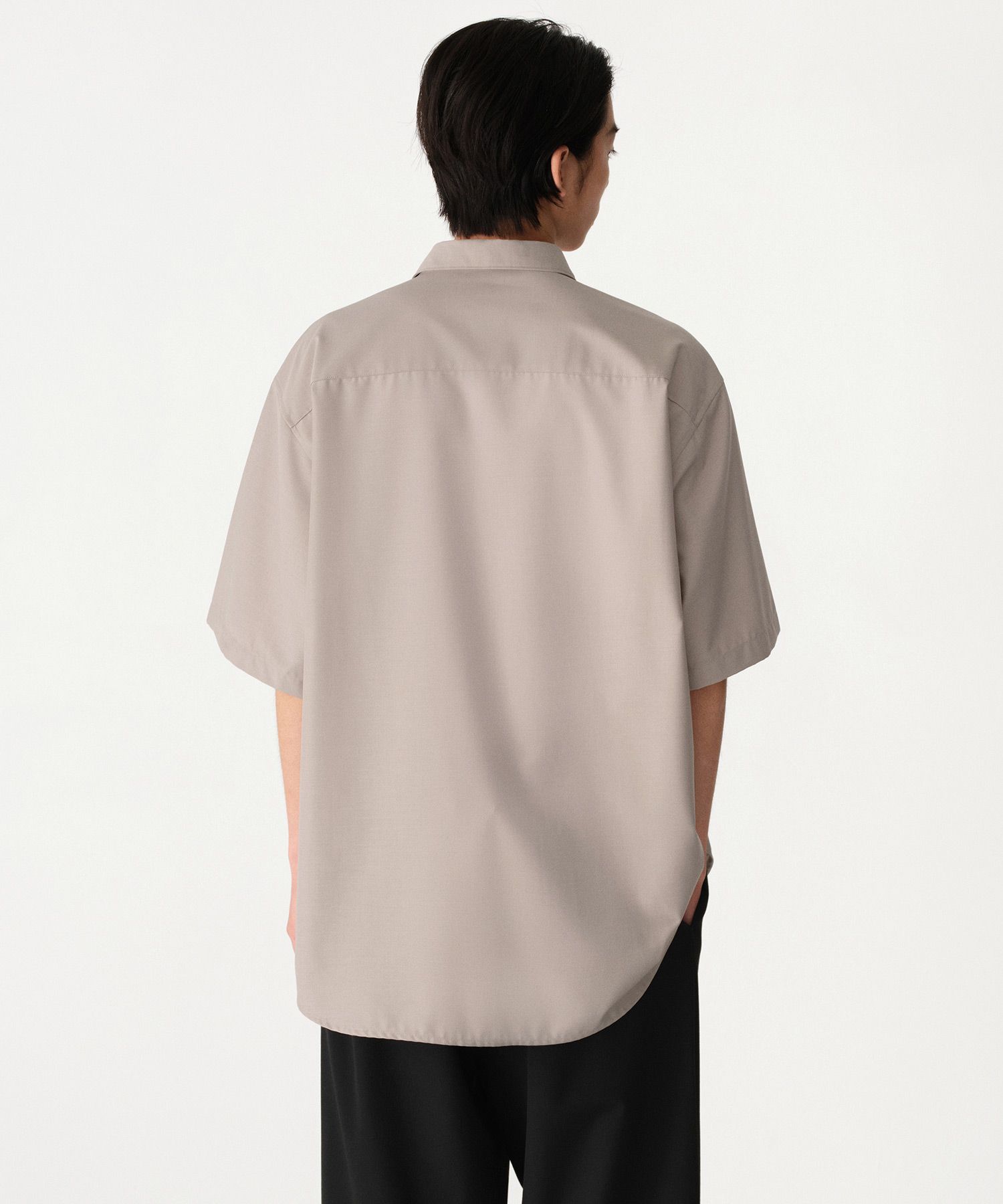 ★MUSINSA STANDARD★ Relaxed Wool Like Short Sleeve Shirt Ch MUSINSA | MUSINSA STANDARD Relaxed Wool Like Short Sleeve