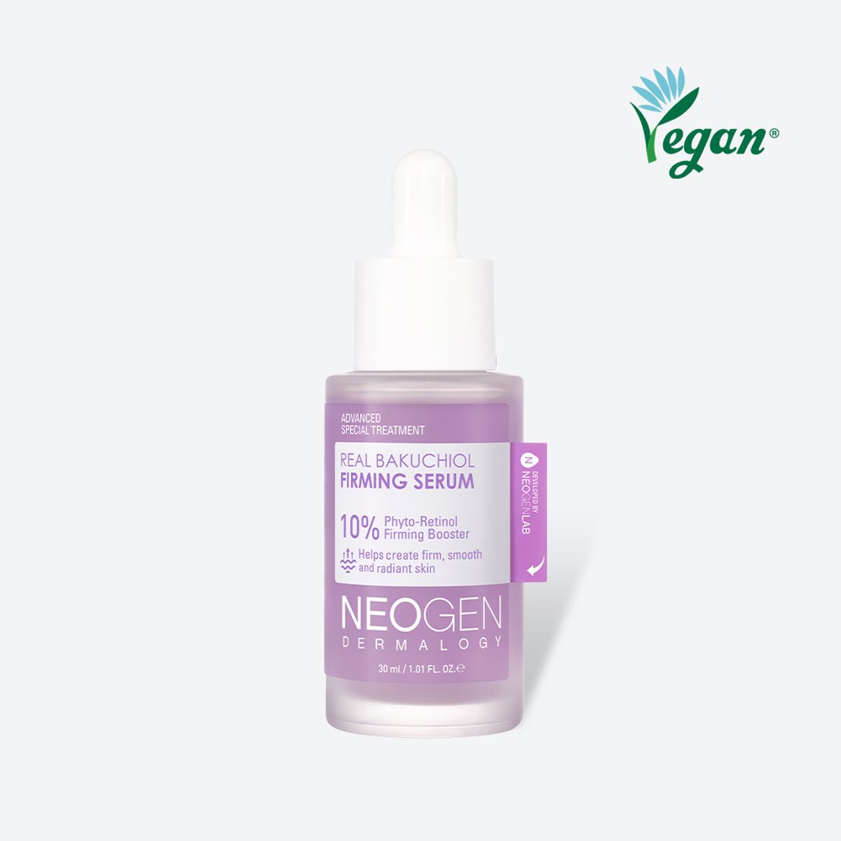 네오젠(NEOGEN) 주름 탄력케어 리얼 바쿠치올 퍼밍 세럼 30ml 천연레티놀 탄력 콜라겐충전 저자극 앰플