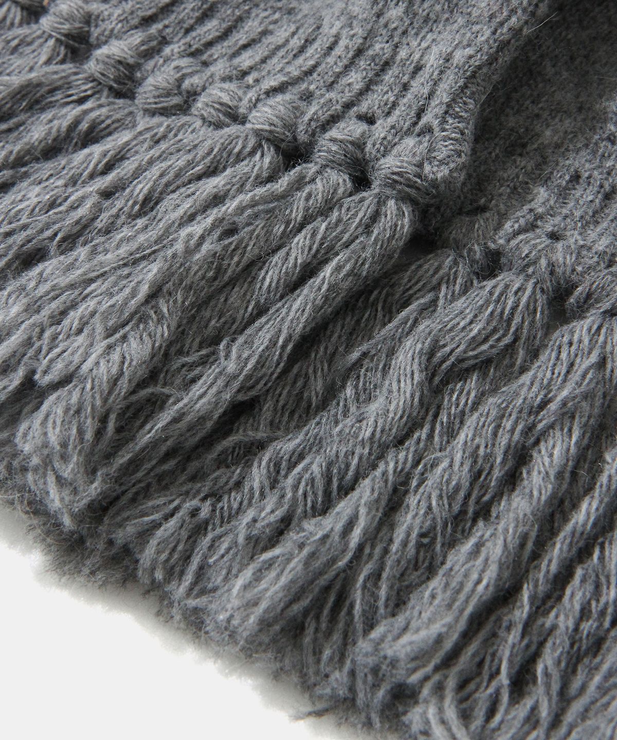 다이아몬드 레이라(DIAMOND LAYLA) Baby Alpaca&Ramswool Tessle Muffler M7 Merange Gray