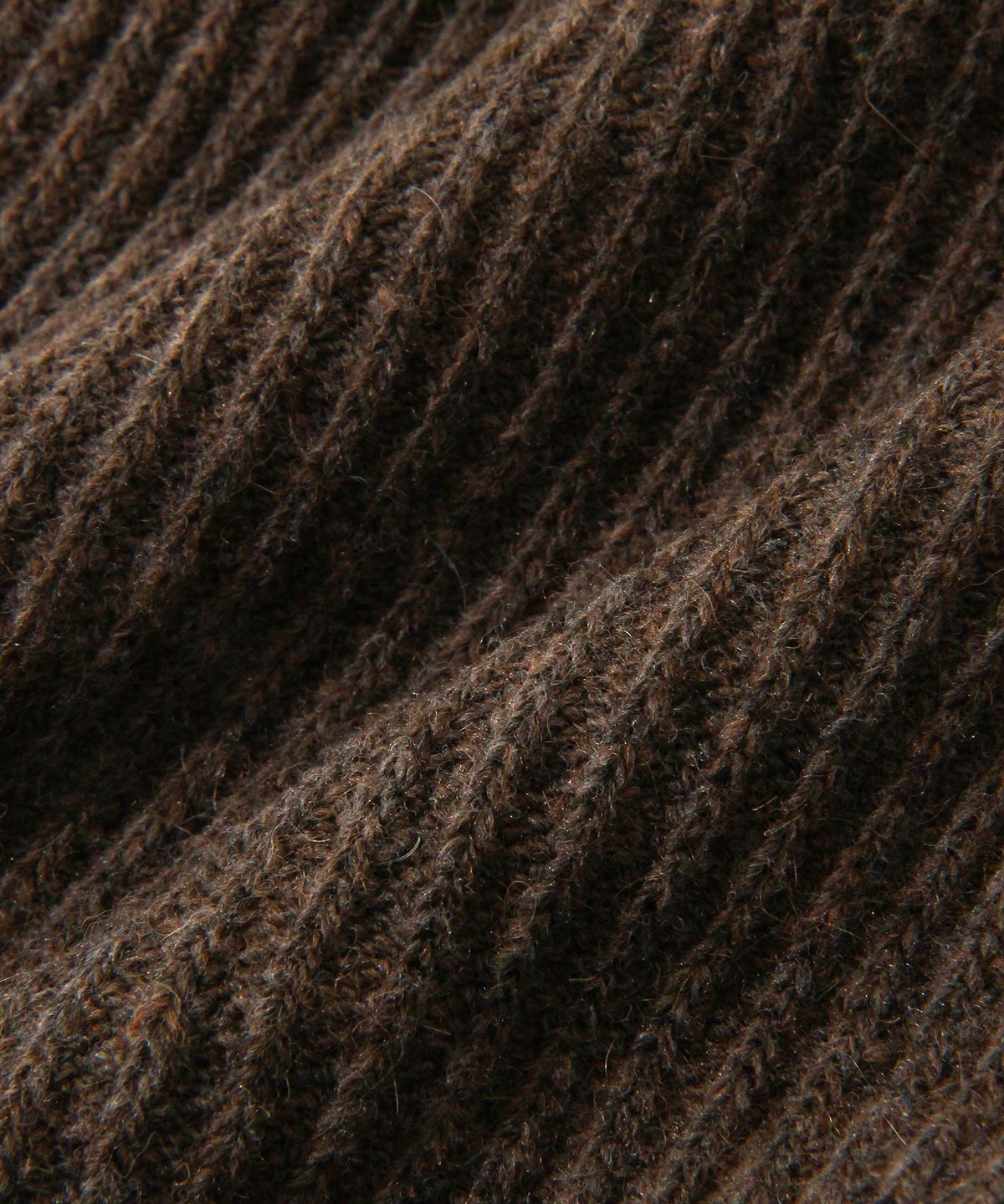 다이아몬드 레이라(DIAMOND LAYLA) Baby Alpaca&Ramswool Comfort String Beanie B1 Roasted Chestnut Brown