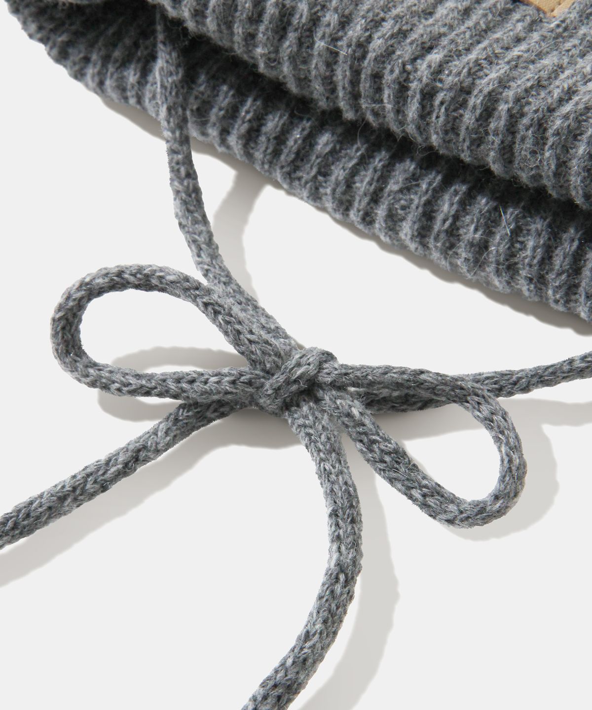 다이아몬드 레이라(DIAMOND LAYLA) Baby Alpaca&Ramswool Comfort String Beanie B1 Merange Gray
