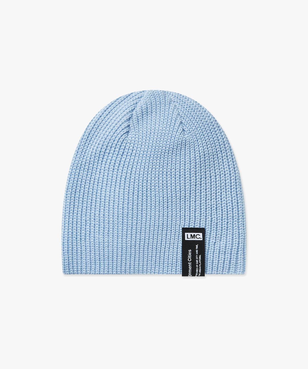 엘엠씨(LMC) LABEL SHORT BEANIE sky blue