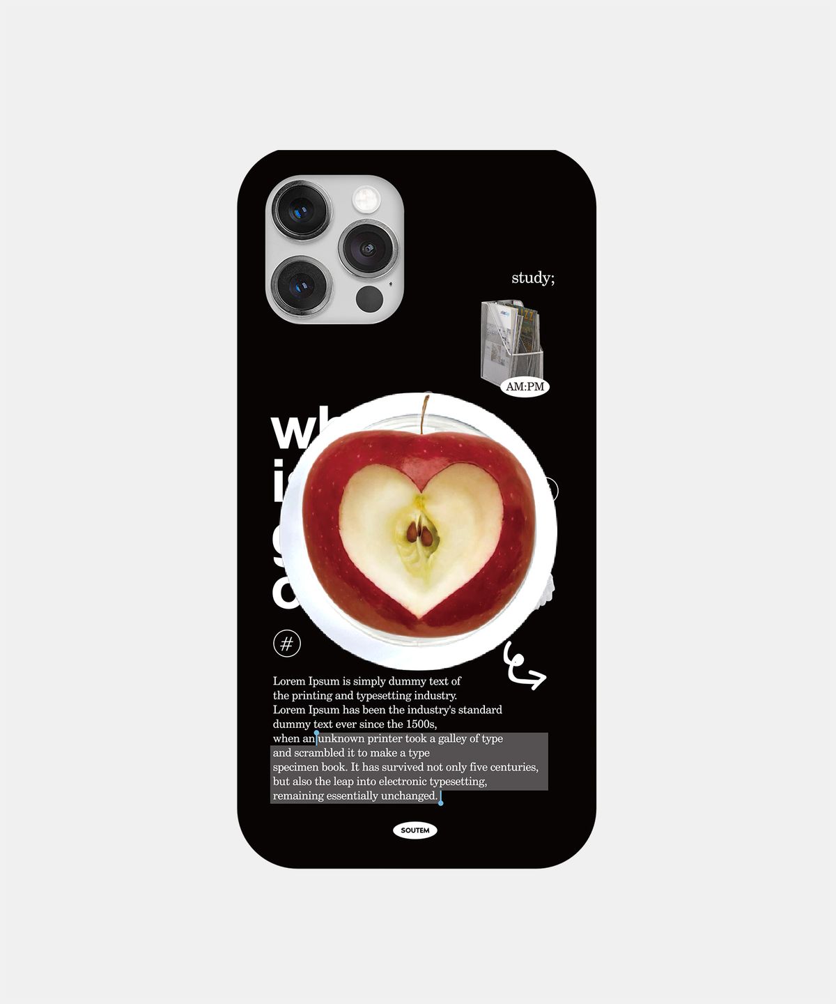 소유템(SOUTEM) [Magsafe] Whats Going On_Slim Hard Phone Case Tok Set