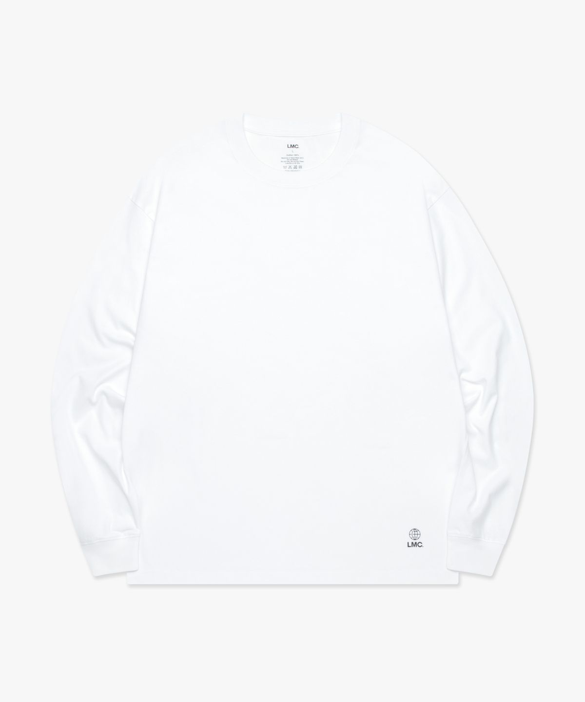 엘엠씨(LMC) GLOBE LONG SLV TEE 2PACK white
