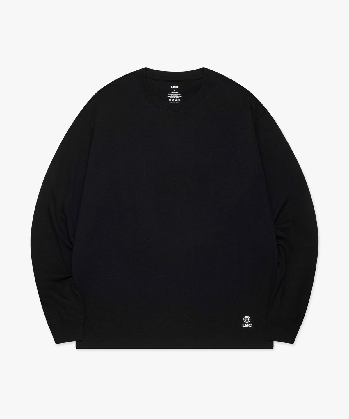 엘엠씨(LMC) GLOBE LONG SLV TEE 2PACK black