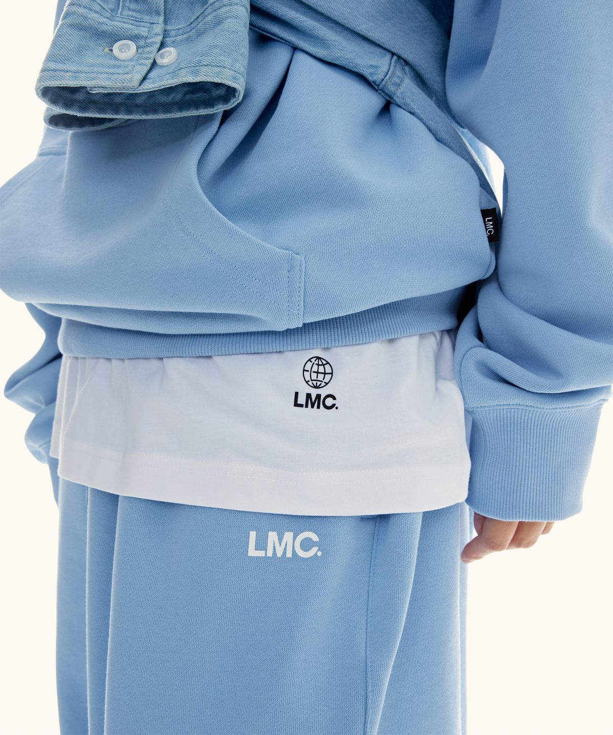 엘엠씨(LMC) GLOBE LONG SLV TEE 2PACK black