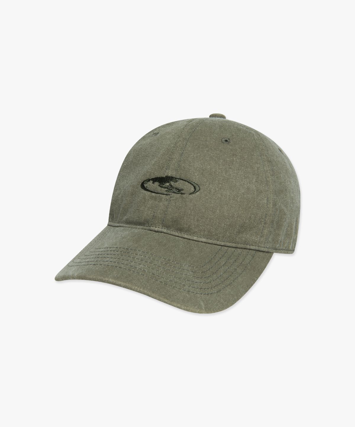 엘엠씨(LMC) PIGMENT OVAL GLOBE 6PANEL CAP khaki