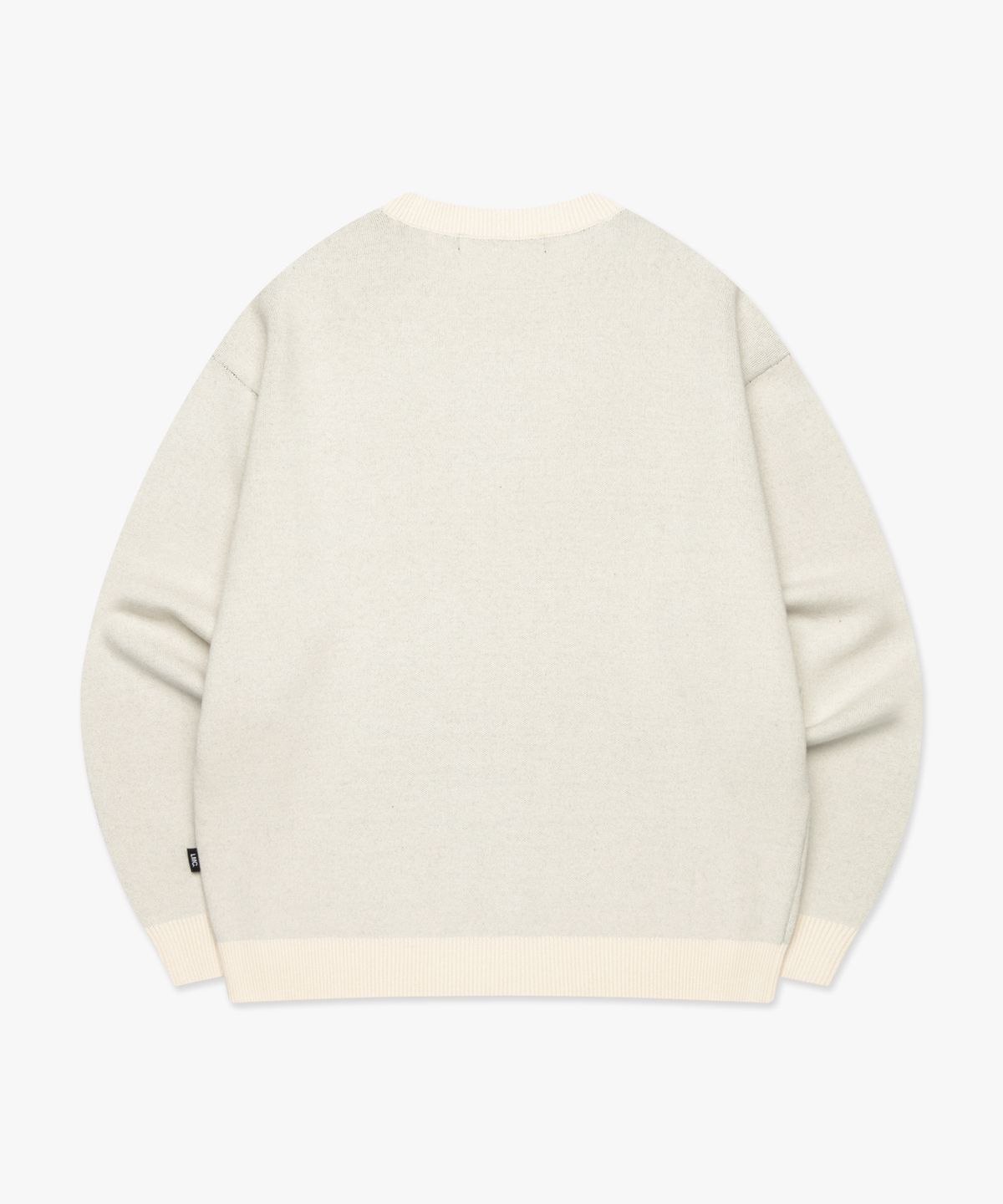 엘엠씨(LMC) BEAR FACE KNIT SWEATER ivory