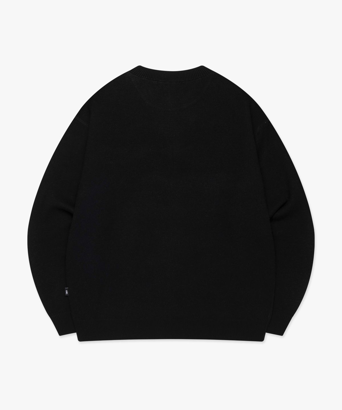엘엠씨(LMC) BEAR FACE KNIT SWEATER black