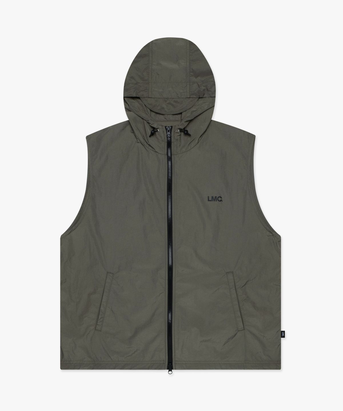 엘엠씨(LMC) OG HOODIE VEST khaki brown