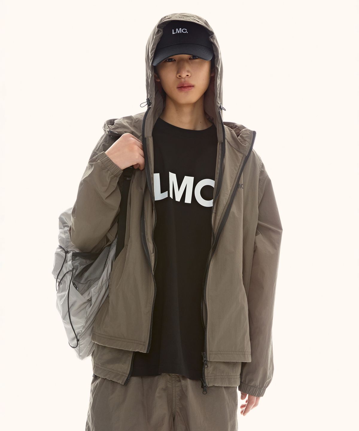 엘엠씨(LMC) OG WINDBREAKER JACKET cool gray