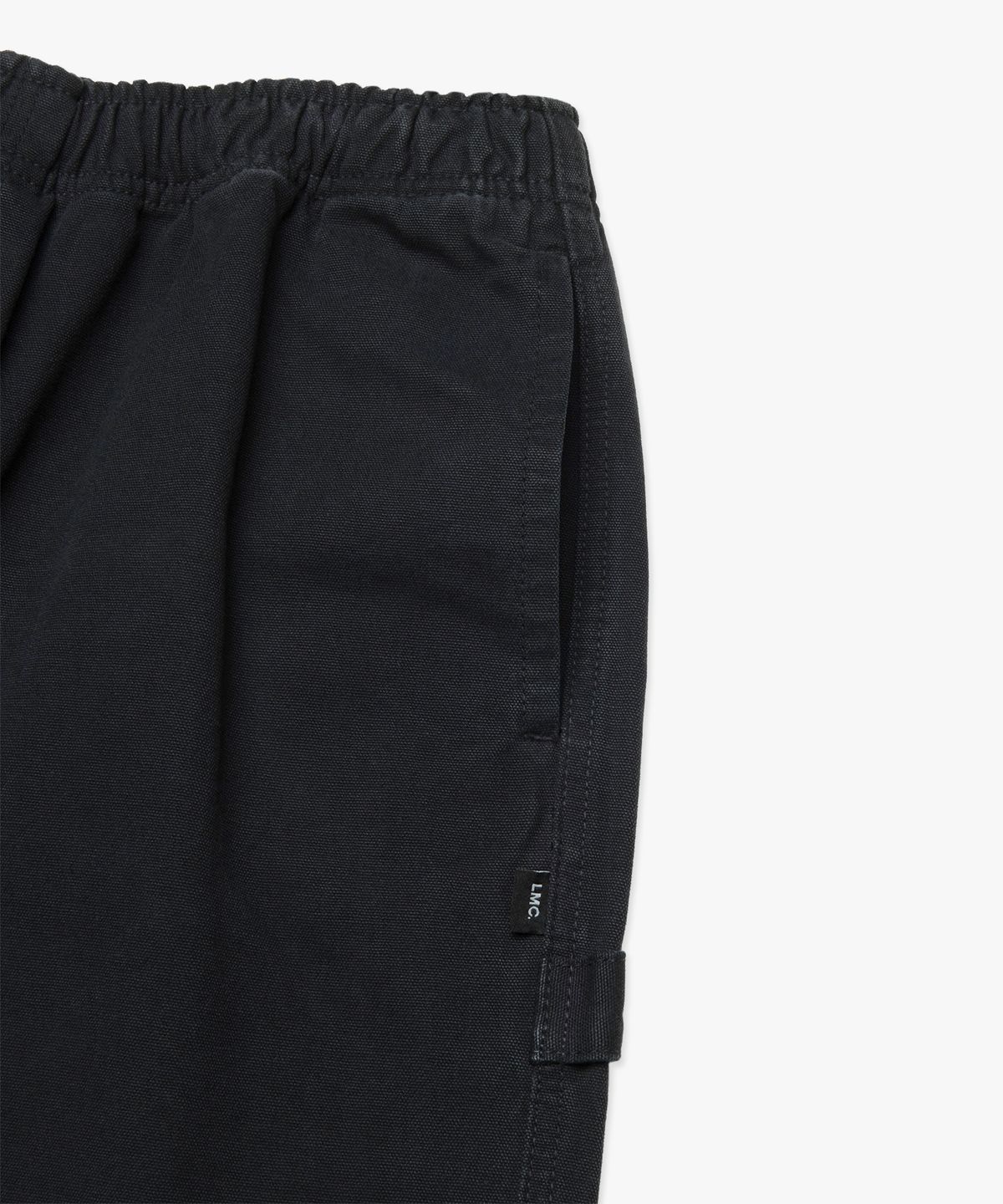 엘엠씨(LMC) PIGMENT DYED WORK EASY PANTS black