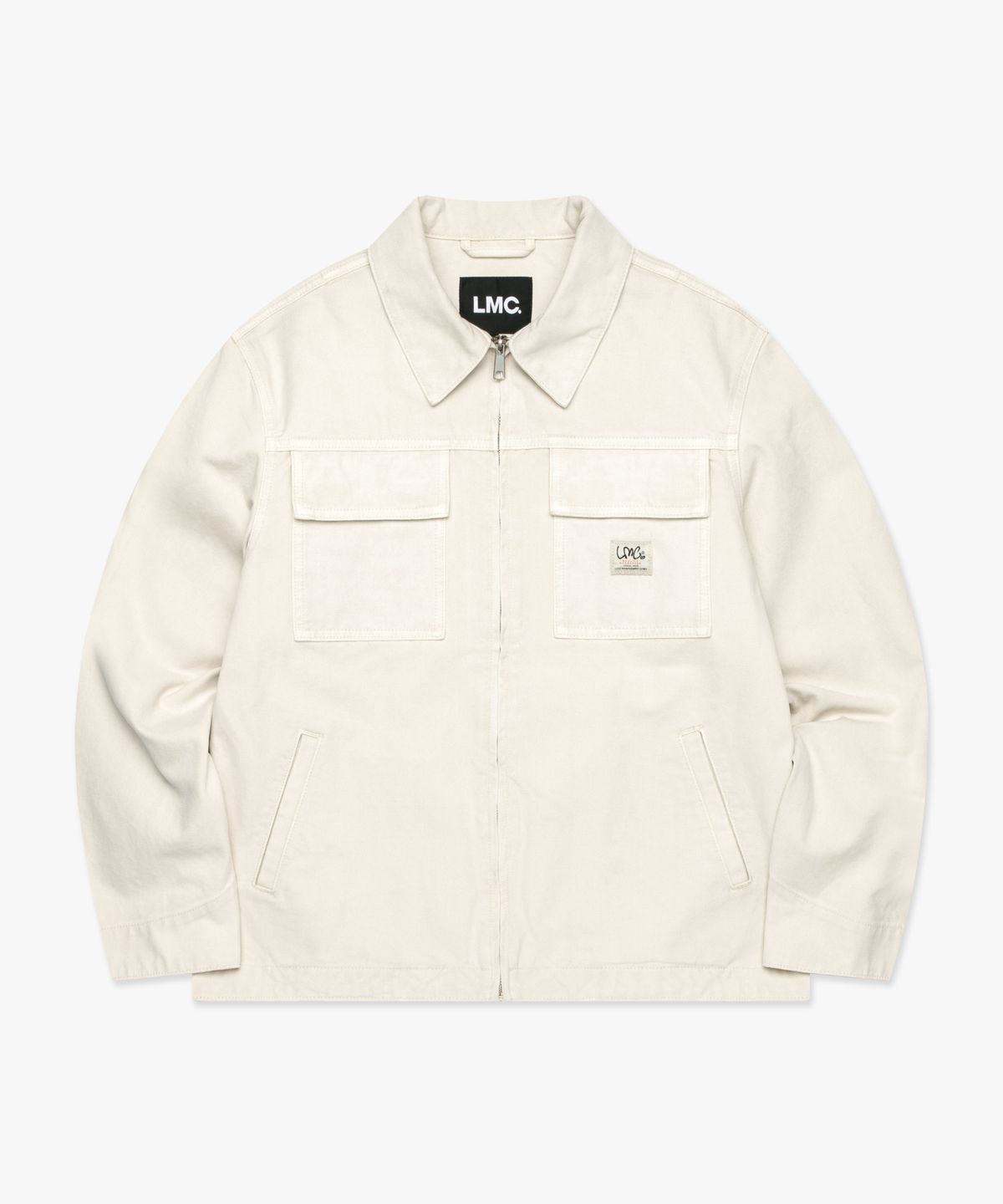 엘엠씨(LMC) PIGMENT DYED WORK JACKET ivory