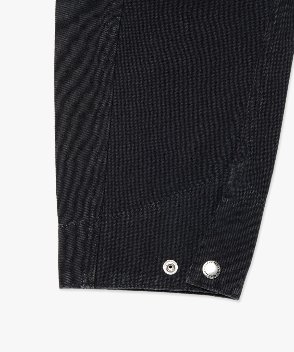 엘엠씨(LMC) PIGMENT DYED WORK JACKET black