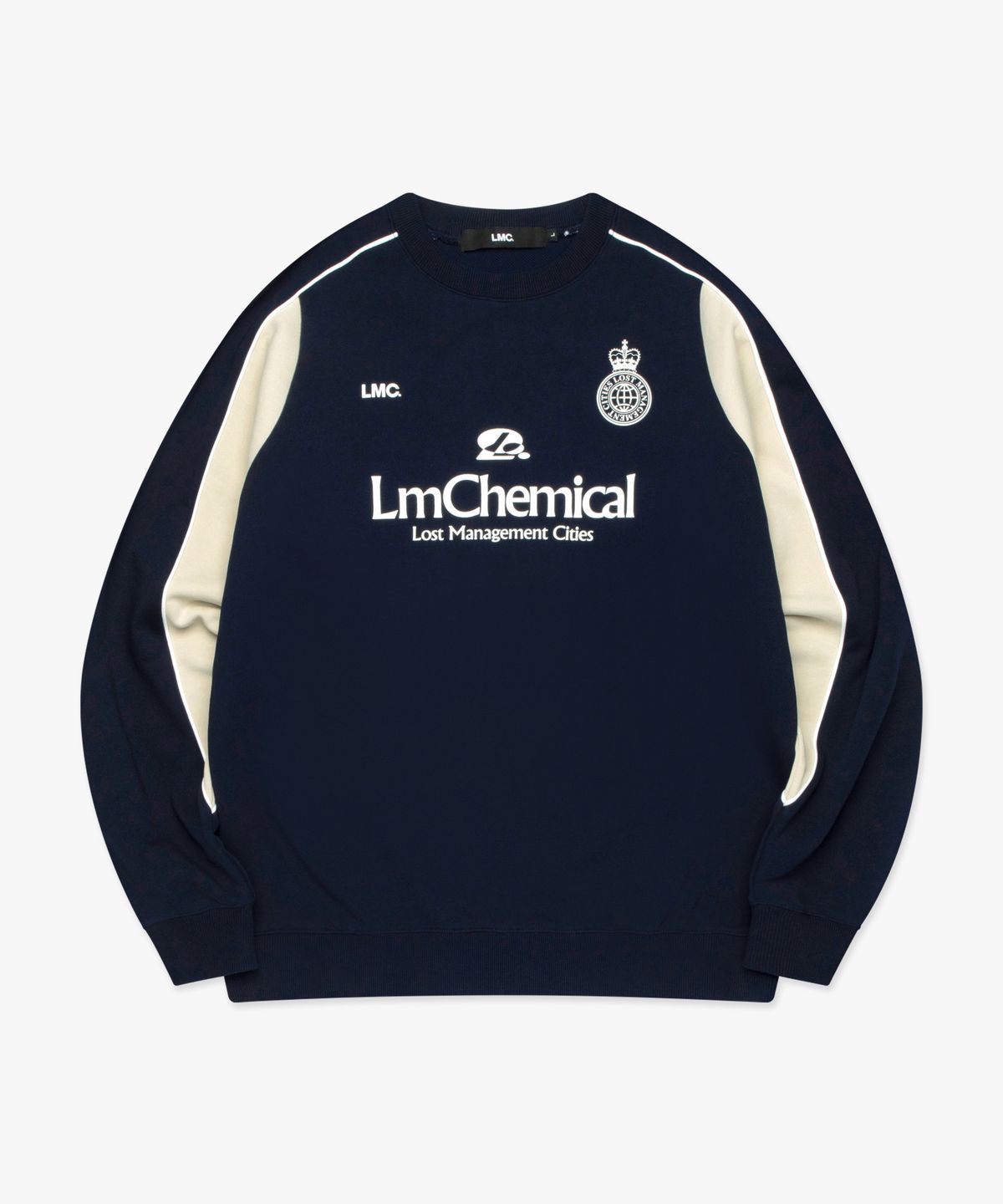 엘엠씨(LMC) CHEMICAL SOCCER SWEATSHIRT navy