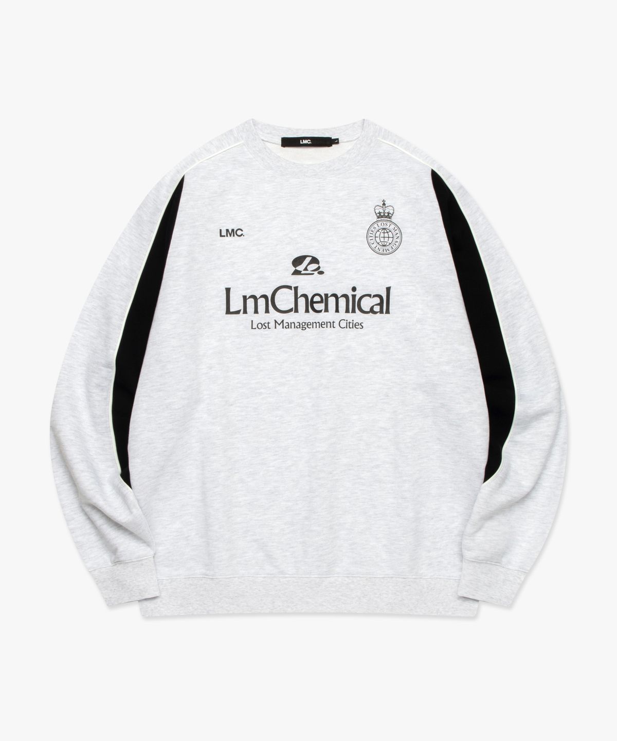 엘엠씨(LMC) CHEMICAL SOCCER SWEATSHIRT light heather gray