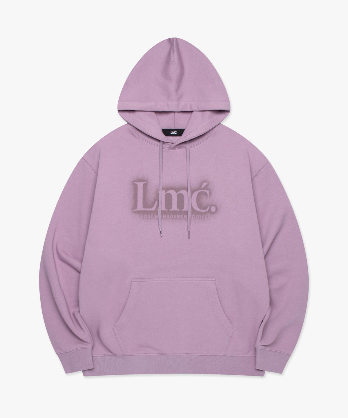 엘엠씨(LMC) BLUR SERIF HOODIE indi pink