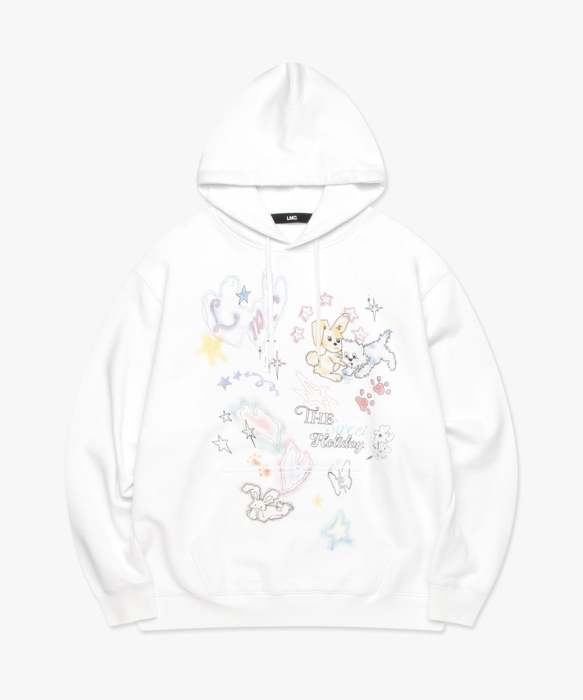 엘엠씨(LMC) SKETCH DOODLE HOODIE off white