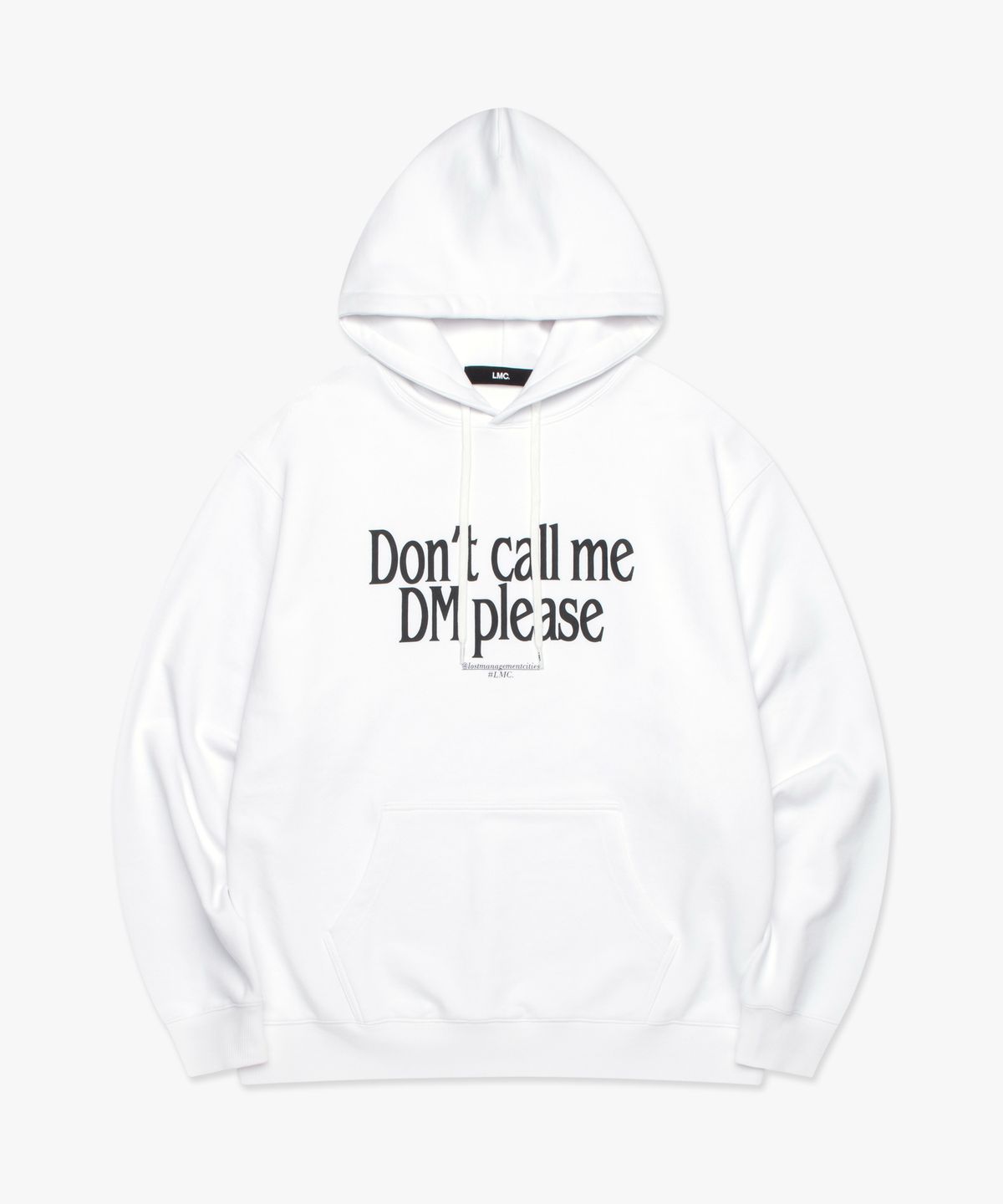 엘엠씨(LMC) DM PLEASE HOODIE off white