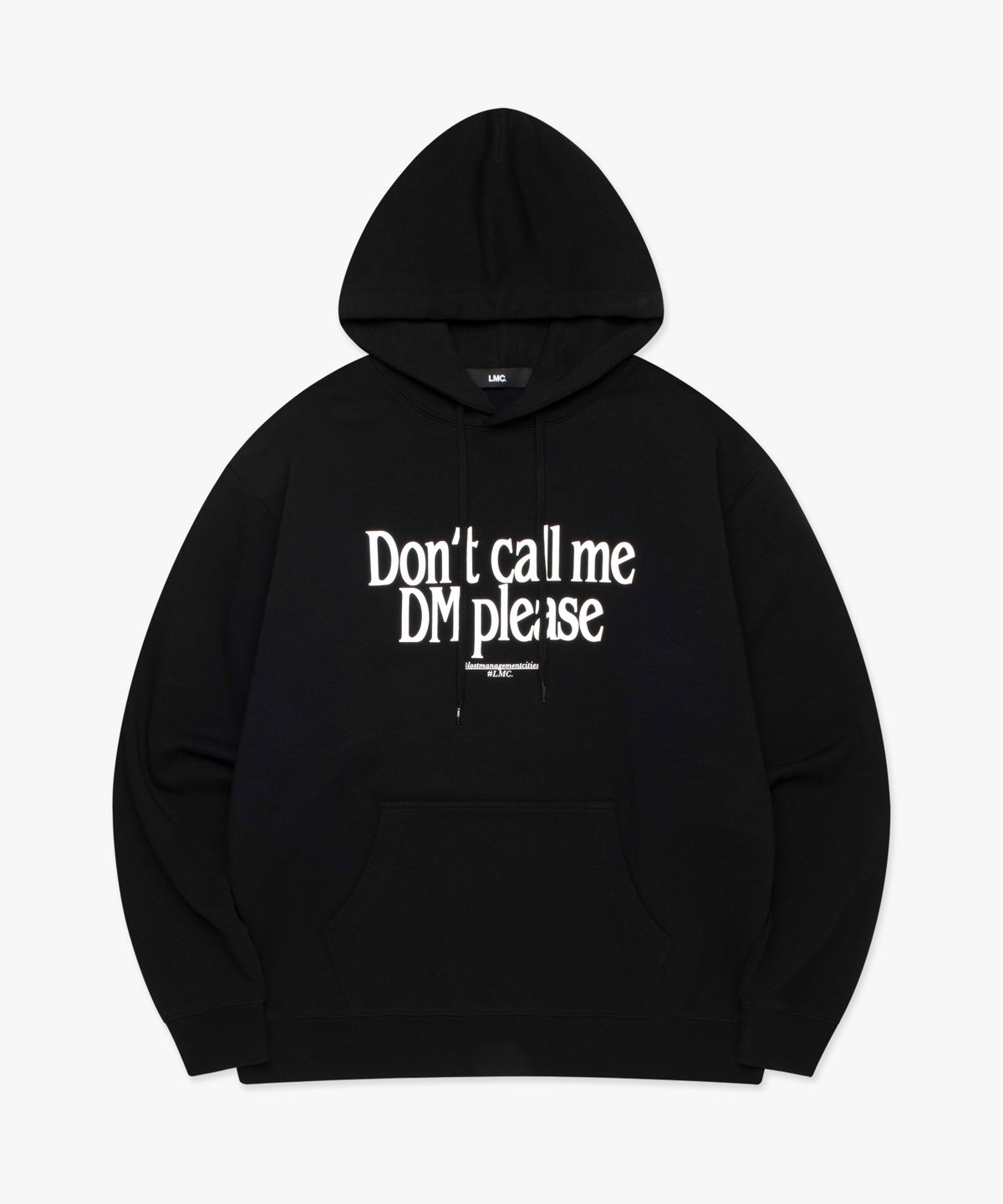 엘엠씨(LMC) DM PLEASE HOODIE black