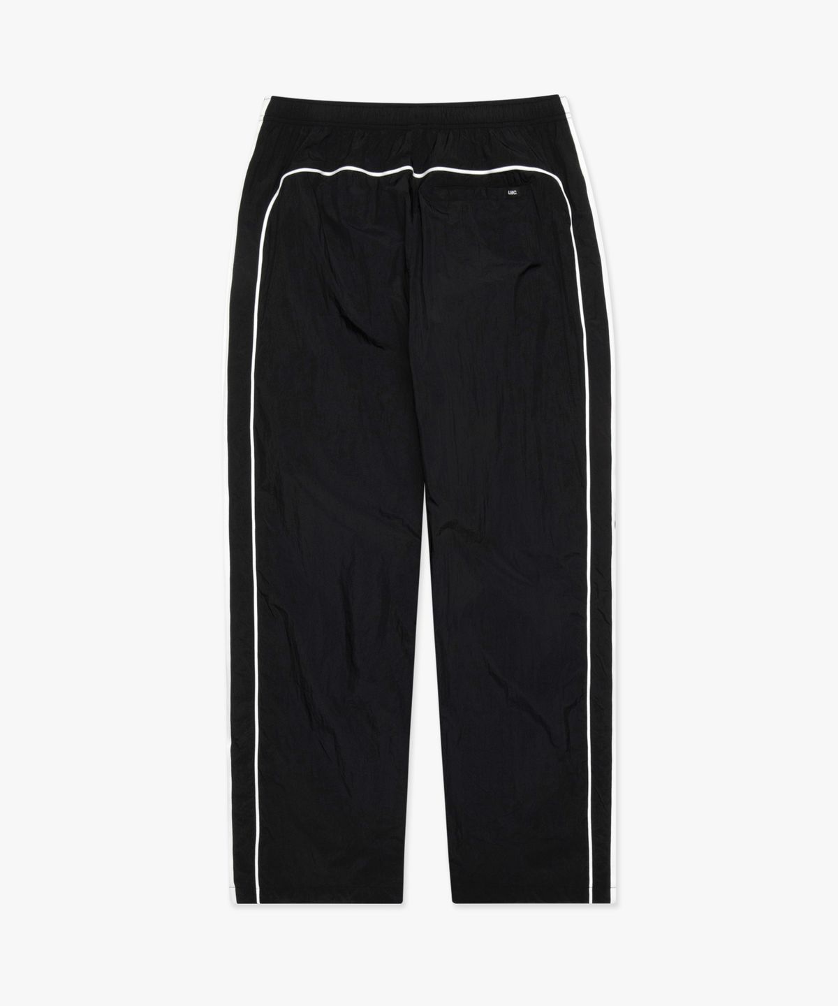 엘엠씨(LMC) PIPING LINE TRACK PANTS black