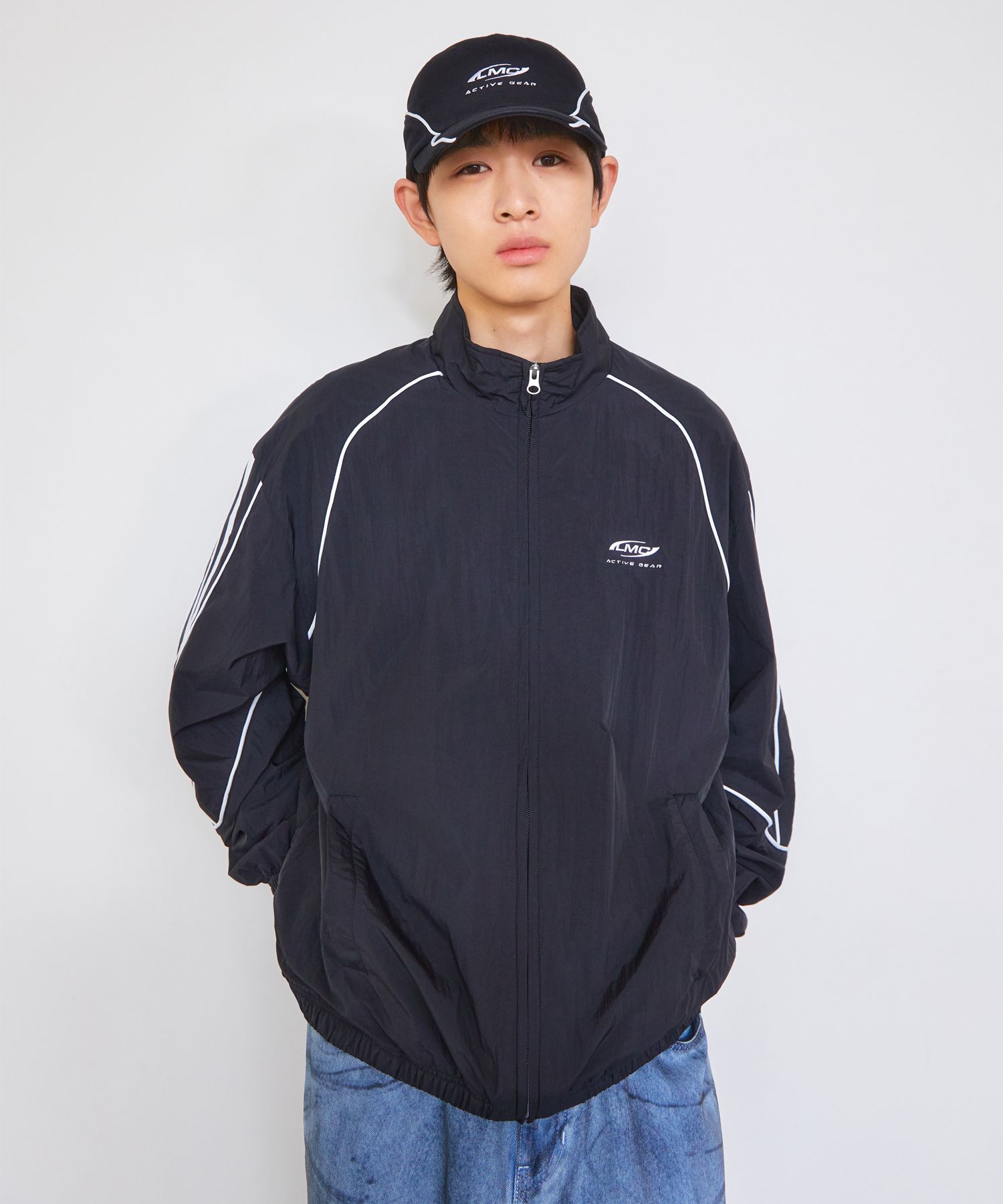★2025SS新作★LMC★PIPING LINE TRACK JACKET MUSINSA | LMC PIPING LINE TRACK JACKET gray