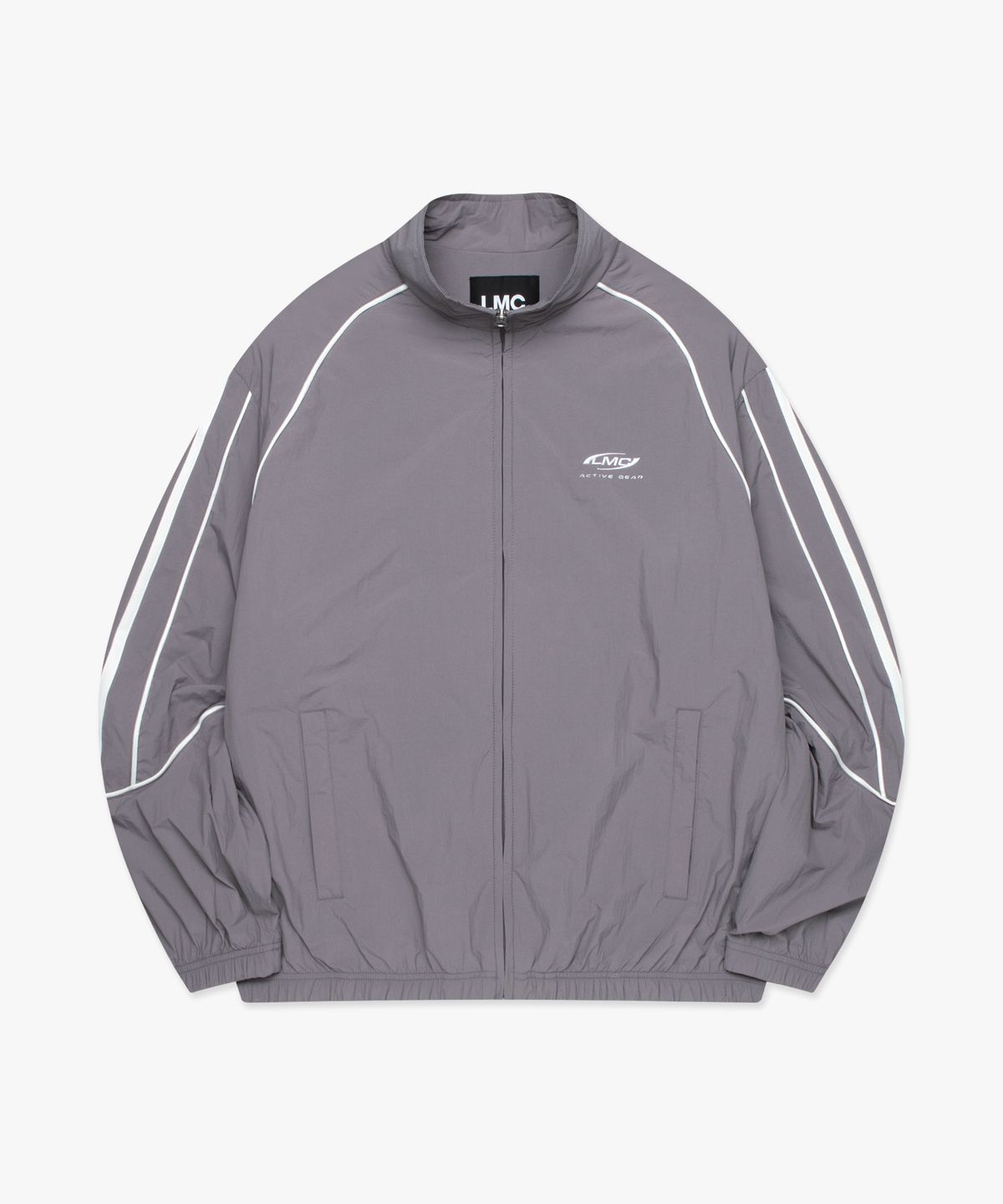 엘엠씨(LMC) PIPING LINE TRACK JACKET gray