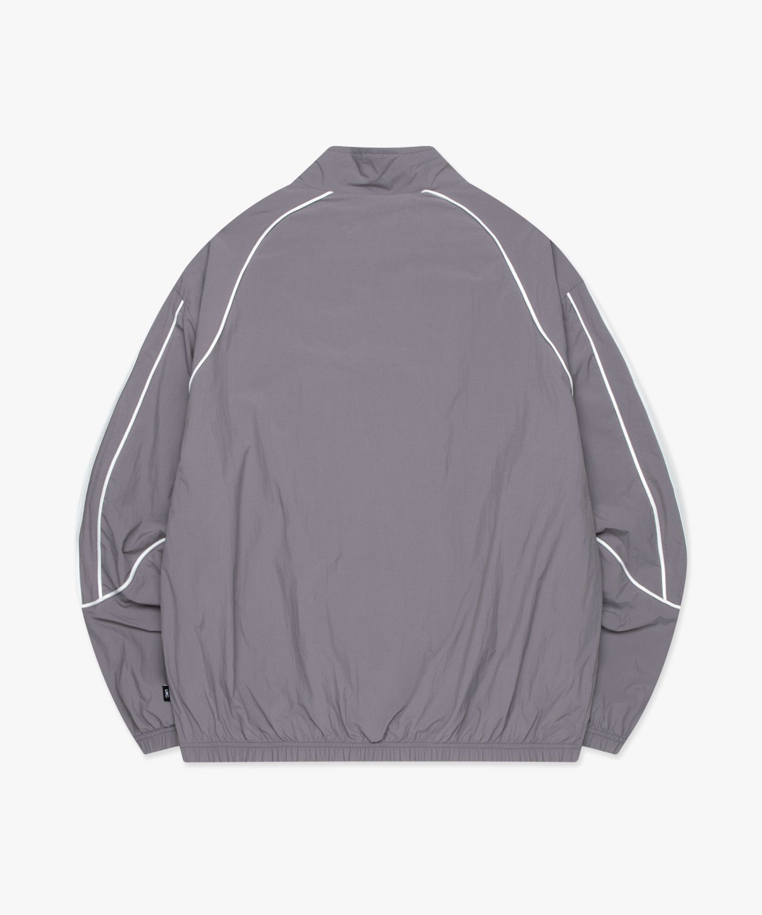 MUSINSA | LMC PIPING LINE TRACK JACKET gray