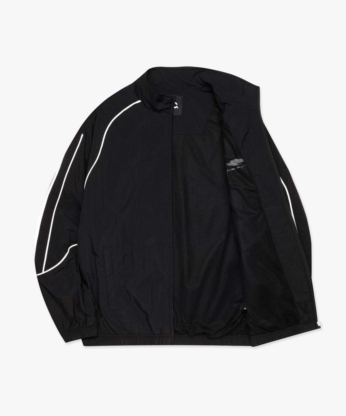 엘엠씨(LMC) PIPING LINE TRACK JACKET black