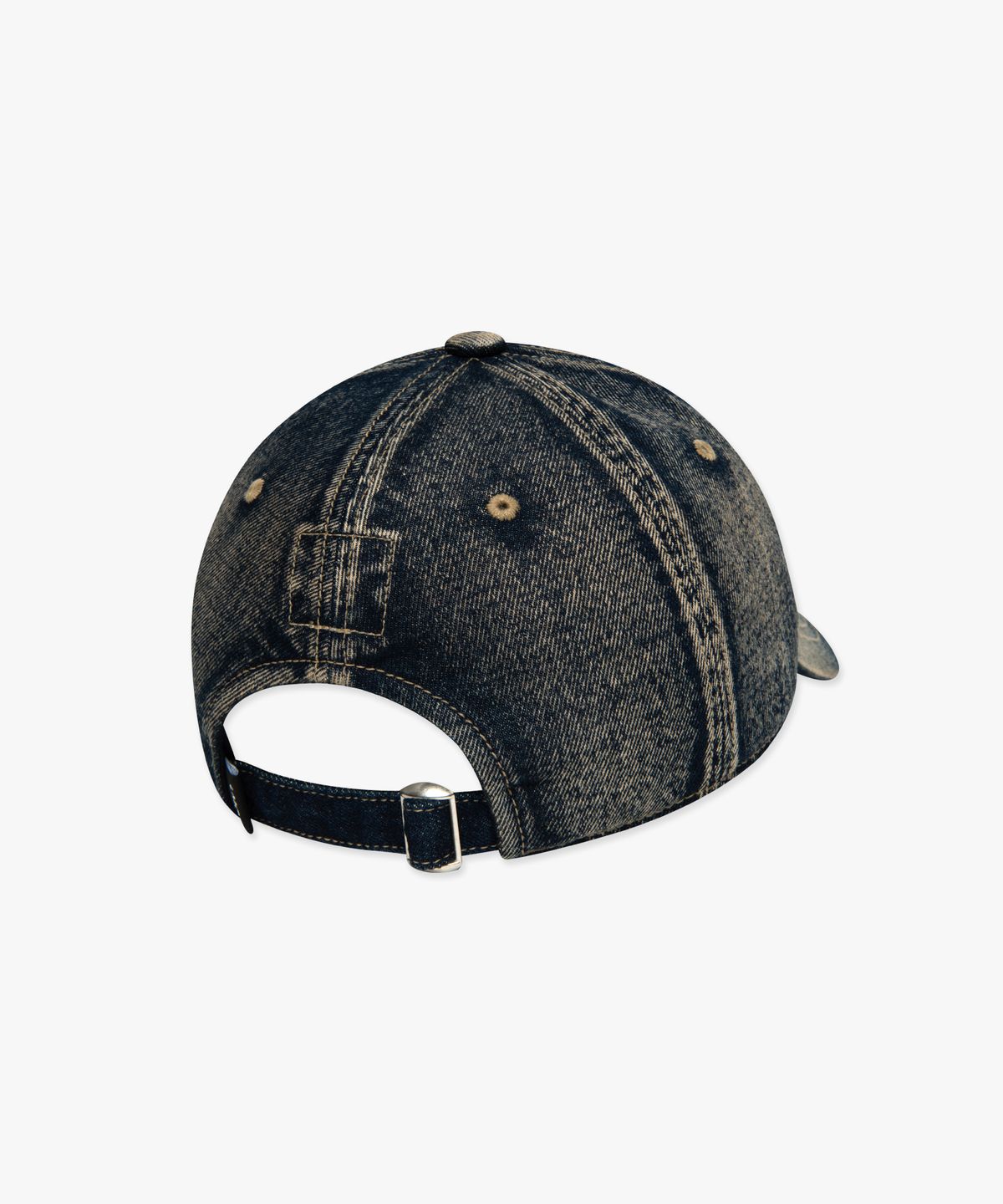 엘엠씨(LMC) WASHED DENIM GOTHIC OVAL 6PANEL CAP Dark Teal